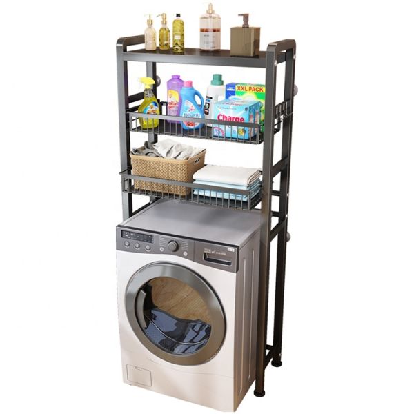 Home Storage Holders & Racks Towel Sliding Bathroom Cabinet Basket Drawer Shower Accessories Organizer Washing Machine Shelf