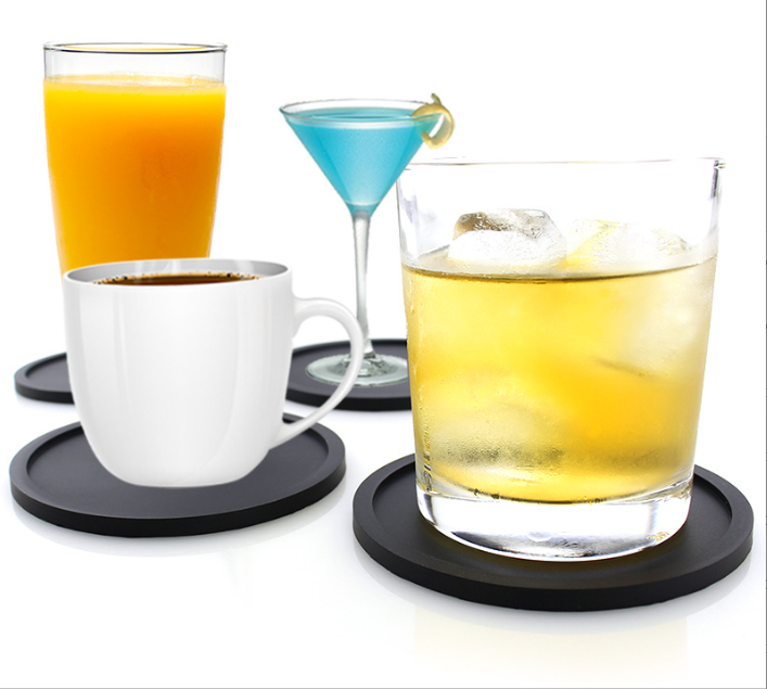 Food Grade Coaster Plate Silicone Mat Resistant To Heat And Heat