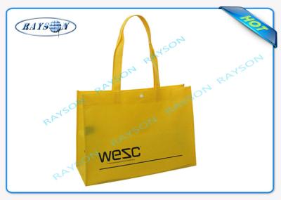 full sewing shoulder customer logo printing with cross stiching handle and bottom gussects