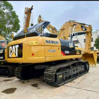 Mini pelle hydraulique d'occasion CAT 330D 330DL, 1,4 m3, 30 tonnes, excavatrice chenille Caterpillar, mini-pelle
