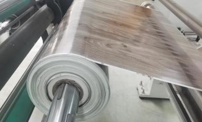 Eco Friendly​ Wood Grain PVC Film 1000mm 0.07mm Ink Transfer Printing