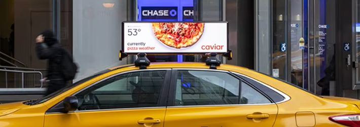 Водонепроницаемая небольшая машина такси крыша рекламный светодиодный дисплей 960 мм х 320 мм такси верхний светодиодный экран