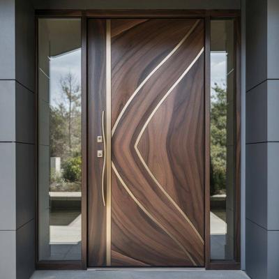 Residential Bedroom Copper Garden Gate For Aluminum Aesthetic Bedroom Door
