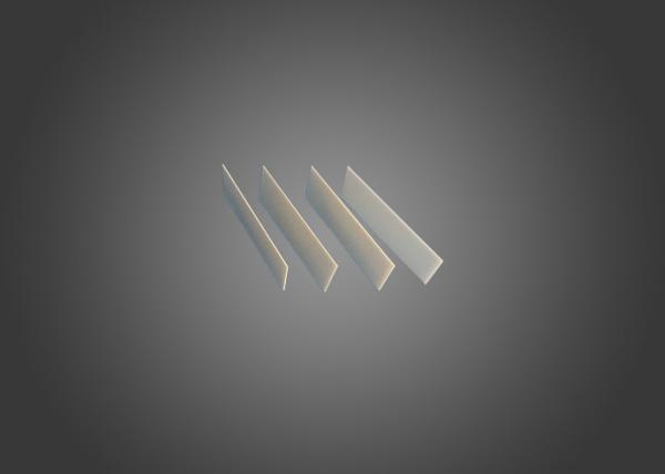 Square Aluminum Nitride Sheet , Aluminum Nitride Substrate For Electronic Devices
