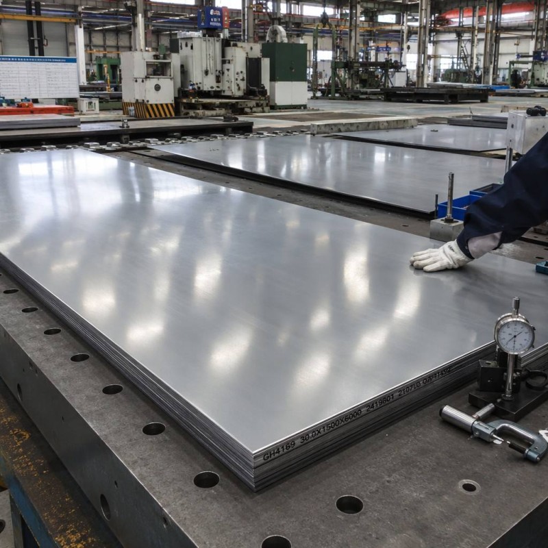 Inconel 718 UNS N07718 Nickel Alloy Sheet Plate AMS 5596 for Aerospace Gas Turbine Engine Components