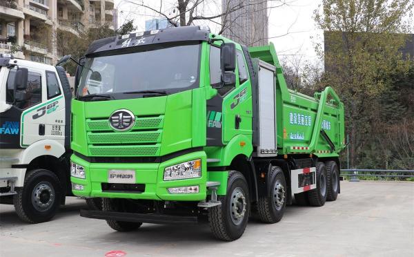 FAW Jiefang J6P 8X4 5.8 Meter Row Semi-pure Electric Dump Truck