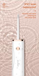 Estilo impermeável dental portátil recarregável de Flosser 30-100psi da água