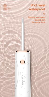 As tabuletas portáteis viajam limpeza oral dental sem corda profissional dos dentes do flosser da água do pik da água