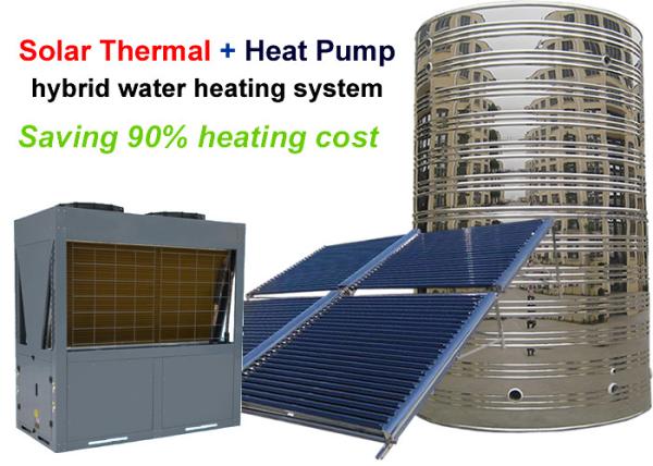 5 KW Air Conditioner Water Heater , Air Source Heat Pump Hot Water