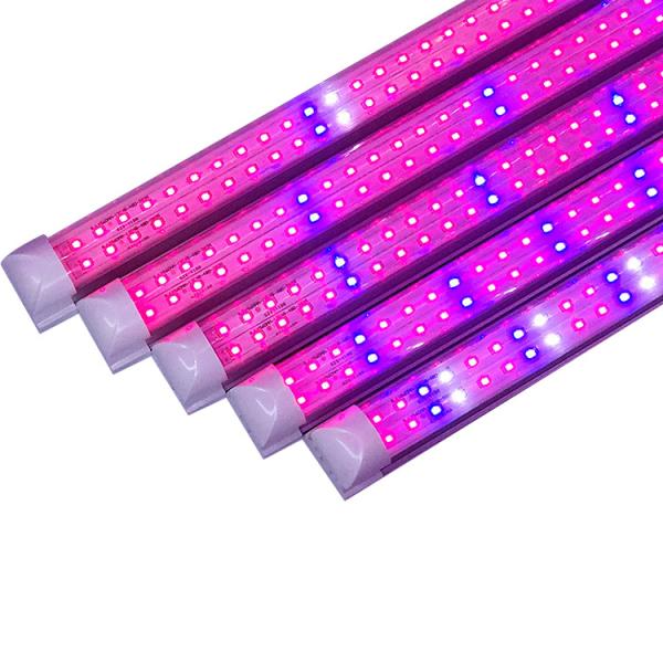 Full Spectrum T8 LED Grow Lights 18W 2ft 4ft 1.2m 1.5m For Indoor Plants