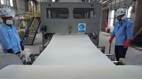 Sillón de fibra de vidrio no tejido para paneles marinos