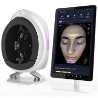 Scanner de peau du visage analyseur de diagnostic machine pour le salon de beauté