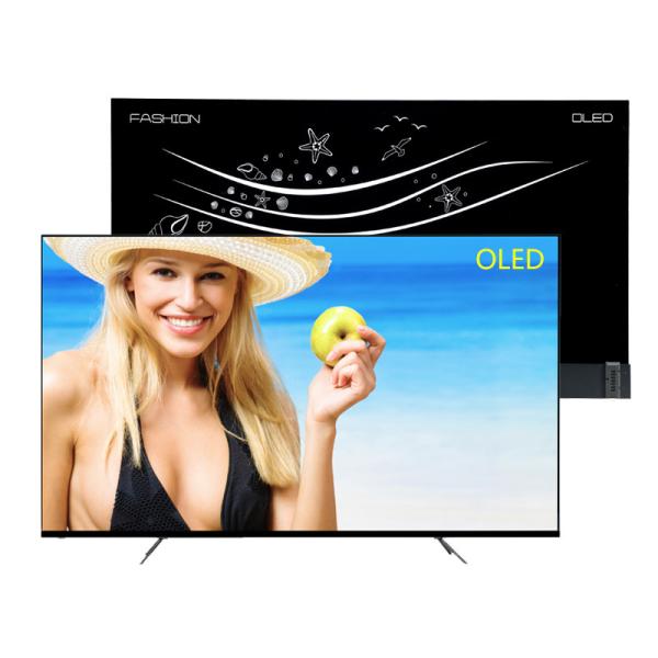Televisão inteligente 4K OLED 50 polegadas 55 polegadas 65 polegadas Televisão inteligente sem quadro Sistema Android Televisão OLED UHD