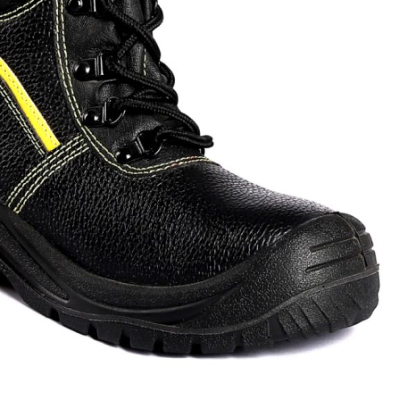 Поглощающие удары коровая кожа из оксфорда высокая резьба стальные ботинки для ног шнурки для безопасности