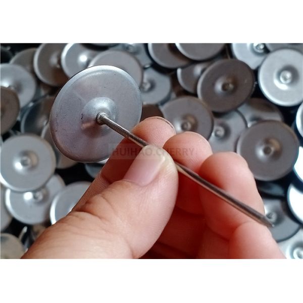 76.2mm 14ga Stainless Steel Quilting Pin Used For Valves & Fittings Insulation Fastening System Accessories