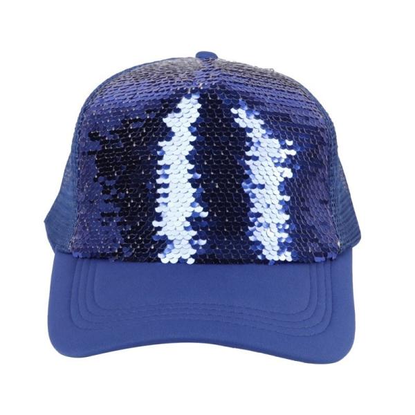 Customized Sequin Sublimation Baseball Cap For Photo Printing