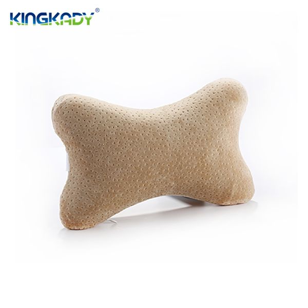 Custom Comfortable Bone Shape Memory Foam Car Neck Pillow for Adults Long Life Span