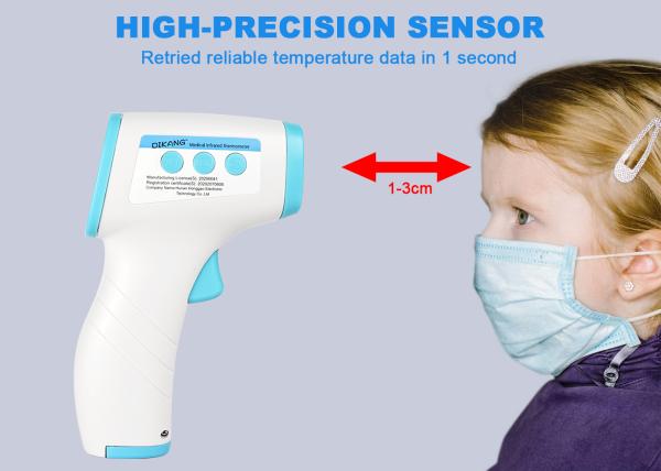 Dikang Digital Infrared Thermometer / Electronic Non Contact Body Forehead Infrared Thermometer