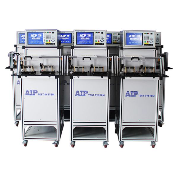 Electrical Fan Motor Testing Machine , AC Hipot Test Equipment Clear Interface