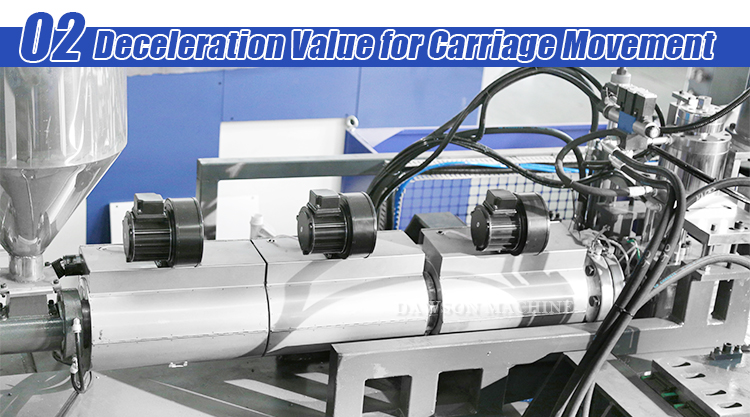 Aluminum with beryllium copper mold material 5L 8L 10L plastic bottle blowing machine HDPE machine cycle time 21.6 seconds