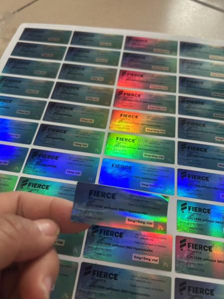 Semaglutide 10mg Peptide Vial Labels With Free Design