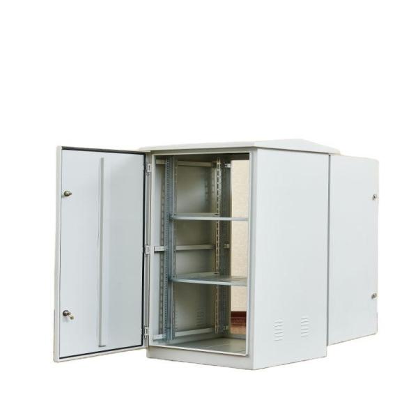 Metal Enclosure 18U Outdoor Network Cabinet IP65 Housing for Telecom Infrastructure