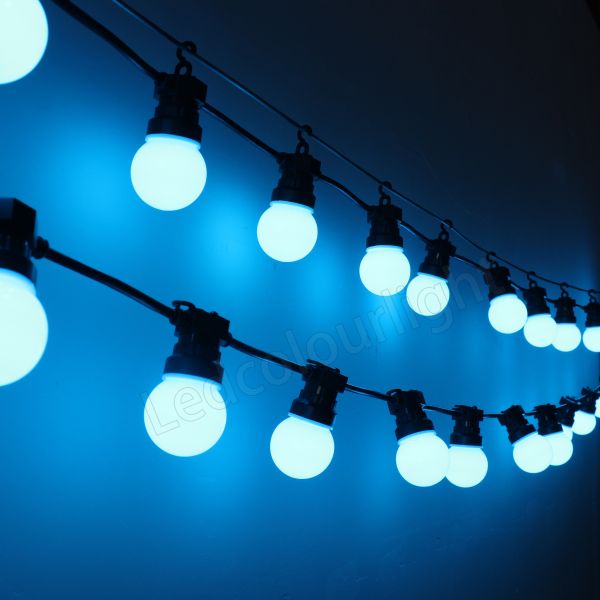 360 Degree RGB Pixel Light Bulb Dynamic Colorful DMX 50mm Pixel Bulb String Light
