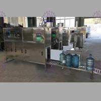 Linha de enchimento controle do galão 120BPH 5mm nivelado automático do PLC