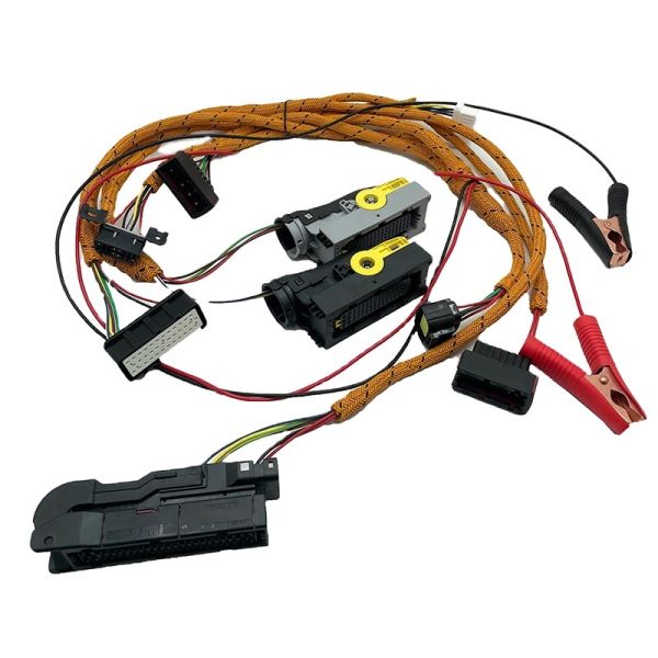 Engine Programming test Brush Wire Harness Cable Is OEM for Excavator Offline Start Controller Unit Diagnostic Tool