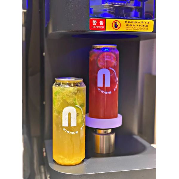 SGS 650ml Disposable Plastic Soda Can For Beverage Water Coffee Cold Soft Drinks Beer