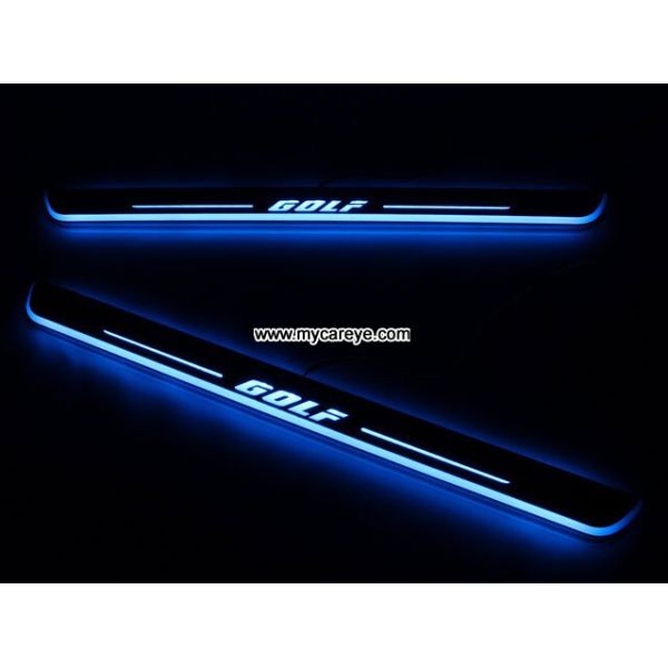 Volkswagen VW Golf Water proof Welcome pedal auto light sill door pedal