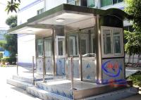 Caixa de sentinela inoxidável impermeável, agente de segurança Booths da fábrica da entrada/saída