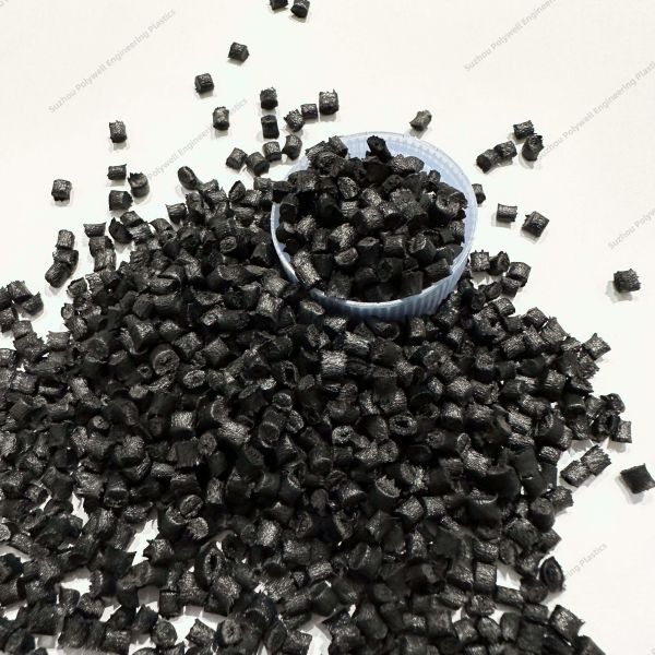 Extrusion Grade Glass Fiber Reinforced Nylon 66 Polyamide PA66 GF25 Granules Good Wear Resistance
