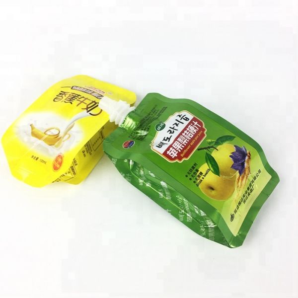 Plastic Material Spout Pouch Packaging Muti Colors Environment Friendly 60cm Width