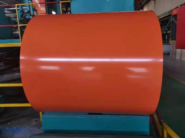 ID508mm 1250mm Prepainted Steel Coil Metal Roofing Sheets Building Materials