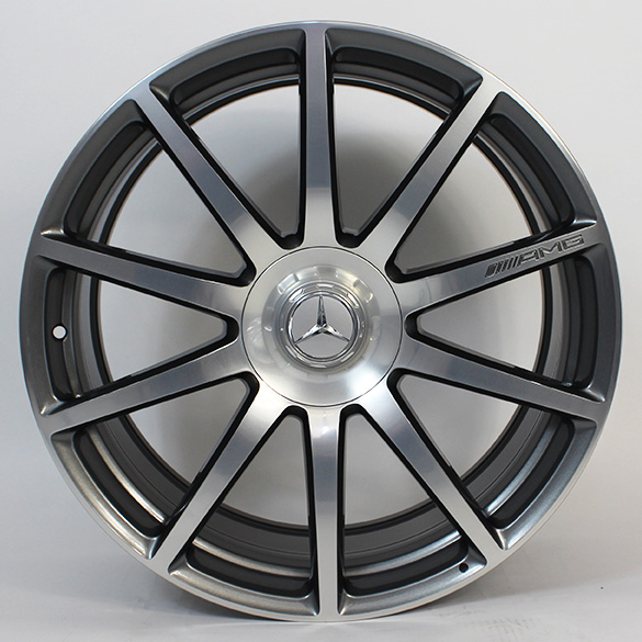 Forged 7.5J 66.6 Hole 10 Spoke Aluminum Wheels Mercedes Benz Fit Tire 265 40 R18