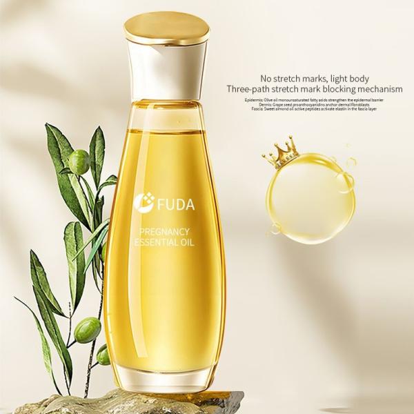 Natural Plant Pregnancy Skincare Line Almond Belly Oil Deep Moisturizing OBM