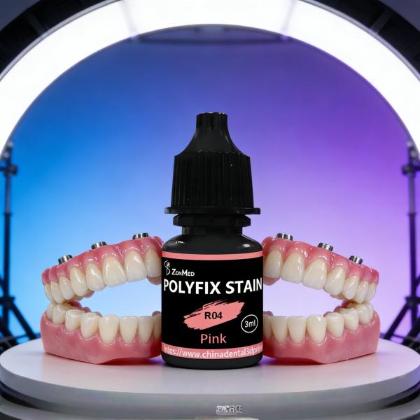Brush Applicationtools UV-Curable Resin Staining Agent Used in Dental Industry Ensuring Staining and Smooth Surface Finish