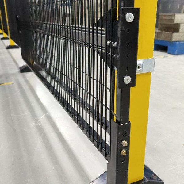 Security Isolation Safety Fence Robot Protection Line Floor Mounted