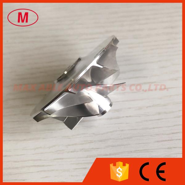 TA31 409096-0014 6207-81-8130 42.55/60.25mm 6+6 blades turbo milling/aluminum 2618/billet compressor wheel for  KOMATSU