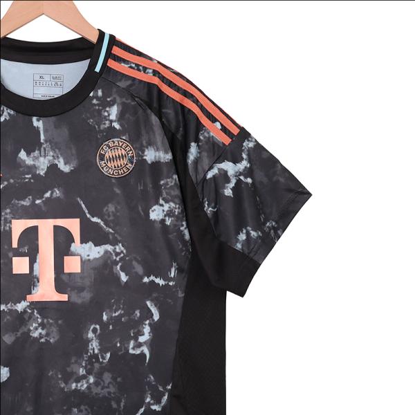 Bayern Munich Away Fan Jersey Retro Design Unisex Polyester