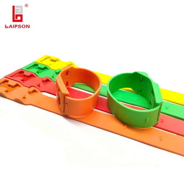 375mm  Tamperproof Barcode Cow Cattle Dairy Leg Tag Leg Strap