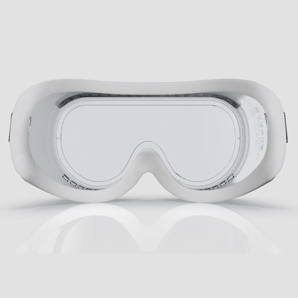 Splashproof Medical Safety Goggles Anti Droplet Normal Strap Adult PVC Frame
