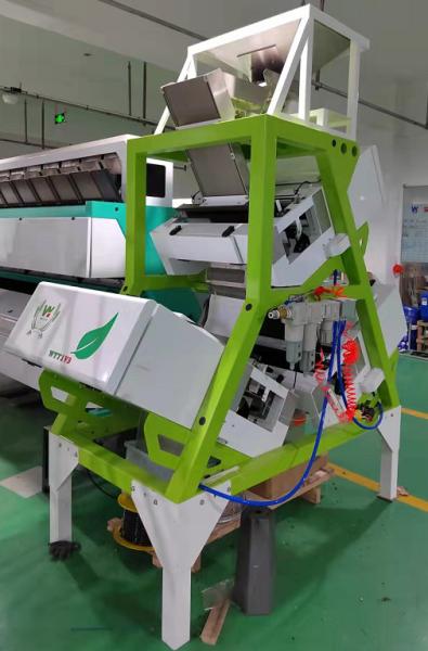 Black Green Mini Tea Colour Sorter Machine 192 Channels
