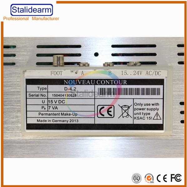 Aluminum Nouveau Contour Permanent Makeup Digital Machine Kit CE Approved