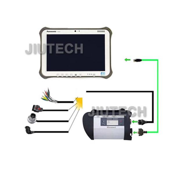 O Multiplexer da ESTRELA C4 do MB para MB SD do Benz conecta C4 para o Benz para a ferramenta diagnóstica PK MUT I do varredor do caminhão do carro do fuso de Mitsubishi