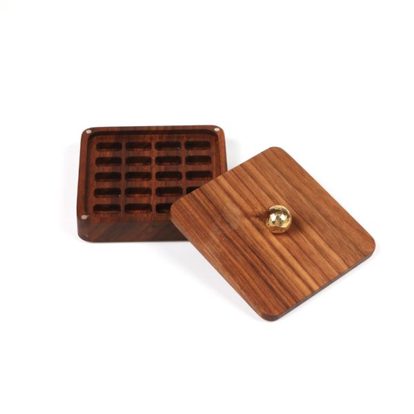 Wooden Multi-Compartment Jewelry Box  Elegant Storage Solution for Rings Necklaces Earrings and  More.