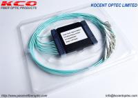 Multimodo OM3 acoplador de fibra óptica PLC Splitter 1*2 1*4 1*8 SC LC FC ST Connector