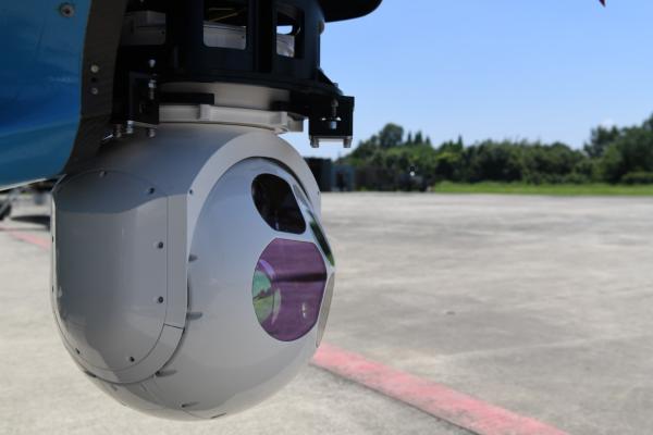 Aircraft Helicopter Dual-IR Sensor Airborne Imaging Systems EO Camera