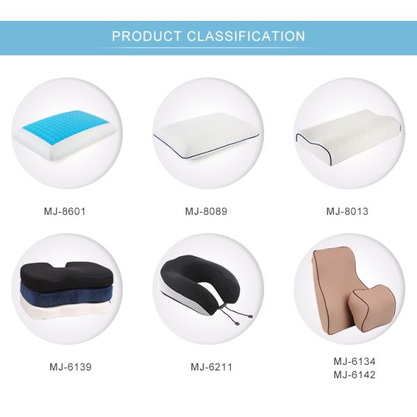 Polyurethane Memory Foam Lumbar Support Cushion for Car Seat 34*33*12cm 3D Mesh Fabric